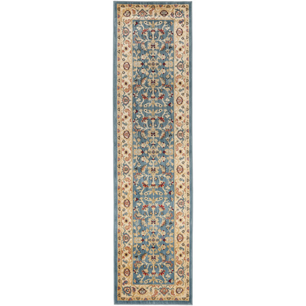 World Menagerie Riverhead Light Blue Area Rug Wayfair